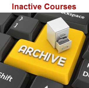 archived inactive courses